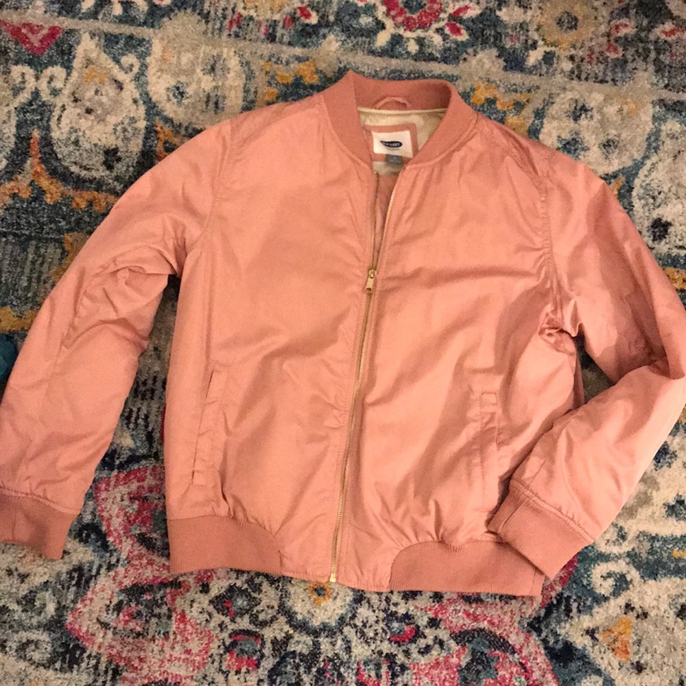 Old Navy silky bomber jacket